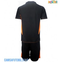 Camisa de time de futebol México Goleiro Replicas 1º Equipamento Infantil Copa America 2024 Manga Curta (+ Calças curtas)